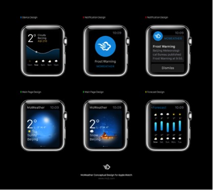 Apple Watch应用开发：从再造墨迹天气谈起